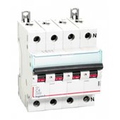 Legrand, 3 Pole+N, 4A, C-CURVE, DX³ MCB