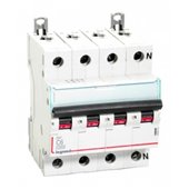 Legrand, 3 Pole+N, 6A, C-CURVE, DX³ MCB