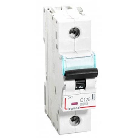 Legrand, 1 Pole, 125A, DX³ MCB