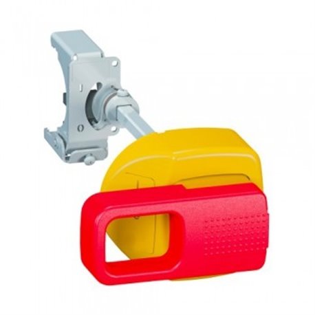 Legrand, Yellow/red Rotary handle for DX³ MCBs, Isolators, RCCBs & RCBOs