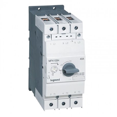 Legrand, 40A, 3 Pole, MPX³ MPCB