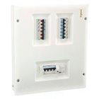 Legrand, IP43, Acrylic Door, 12 Way, Ekinox³ ETPN DB for DX³ MCB, Isolator, RCCB and RCBO