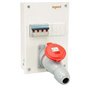 Legrand, 10A, 1 Pole, 2P+E, Ekinox³ Metra plug & socket DB for DX³ MCB, RCCB and RCBO