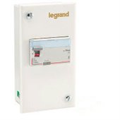 Legrand, 20A, 4 Pole RCBO 2P+E, Ekinox³ Metra plug & socket DB for DX³ MCB, RCCB and RCBO