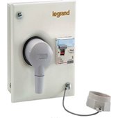 Legrand, 20A, 2 Pole, 2P+E, Ekinox³ Metra plug & socket DB for DX³ MCB, RCCB and RCBO