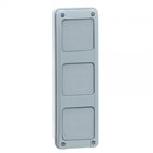 Legrand, IP65, Plexo³ boxes for Dx³ Multifunction sleeves for P17 for 2 Row Cabinet