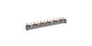 Legrand, 100A, Copper, 12 Module, INSULATED SUPPLY BUSBAR