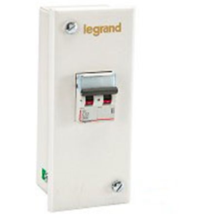 Legrand, Ekinox³ 2 Pole METAL ENCLOSURE for DX³ MCB, RCCB, RCBO and DPX³ MCCB