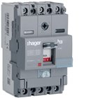 HAGER, 3 Pole, 80A, X160 MCCB