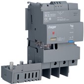 HAGER, 3 Pole, 125A, RCD with Add-on Module for X160 MCCB