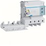 HAGER, 4 Pole, 125A, HI TYPE, RCD with Add-on Module for HLF MCB 