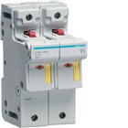 HAGER, 2 Pole, 32A, 690V, L51 HRC FUSE CARRIER