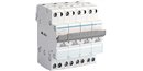 HAGER, 4 Pole, 40A, 2 Way, CENTRE OFF CHANGEOVER SWITCH