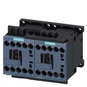 SIEMENS, 12A, 24V DC, 3RA23 REVERSING CONTACTOR