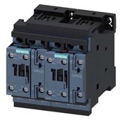 SIEMENS, 17A, 24V DC, 3RA23 REVERSING CONTACTOR