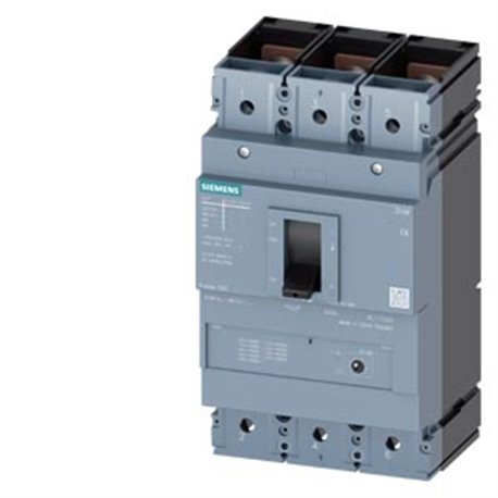 SIEMENS, 3 Pole, 500A, SENTRON 3VM MCCB