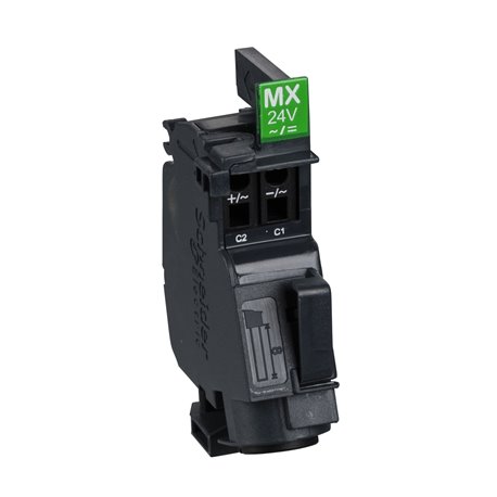 SCHNEIDER, 24V AC, Shunt Voltage Release for Compact NSXm 16A-160A MCCB 