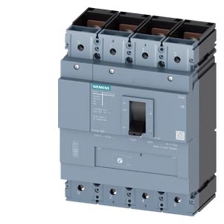 SIEMENS, 4 Pole, 500A, SENTRON 3VM MCCB