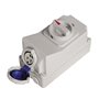 PNP, 16A, 230V, IP67, Interlock Switch Socket