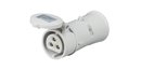 PNP, 16A, 40-50V, IP44, Low Voltage Coupler Socket 