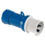 SCHNEIDER, 16A, 200-250V, IP44, Pratika Screw - Wander Plug