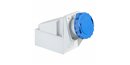 SCHNEIDER, 63A, 200-250V, IP67, Wall Mounted Socket