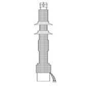 GALA, 70-185 SQ.MM., Heat Shrinkable INDOOR TERMINATION KIT,1 CORE,UPTO 33kV