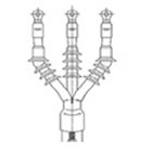 GALA, 70 SQ.MM., Heat Shrinkable OUTDOOR TERMINATION KIT