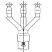 GALA, 120-185 SQ.MM., INDOOR TERMINATION KIT,3 CORE,UPTO 6.6/11kV