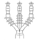 GALA, 35 SQ.MM., OUTDOOR TERMINATION KIT