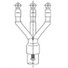 GALA, 240 SQ.MM., Heat Shrinkable OUTDOOR TERMINATION KIT