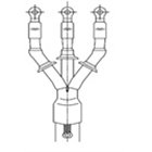 GALA, 50 SQ.MM., Heat Shrinkable OUTDOOR TERMINATION KIT