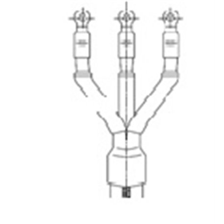 GALA, 400-500 SQ.MM., INDOOR TERMINATION KIT,3 CORE,UPTO 6.6kV(E)