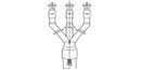 GALA, 70 SQ.MM., Heat Shrinkable INDOOR TERMINATION KIT