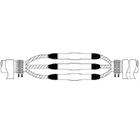 GALA, 120-185 SQ.MM., STRAIGHT THROUGH JOINTING KIT,3 CORE,UPTO 3.3kV(UE/E)