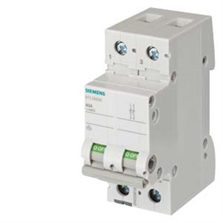 SIEMENS, 2 Pole, 40A, 440V AC, Betagard 5TL1 ISOLATOR