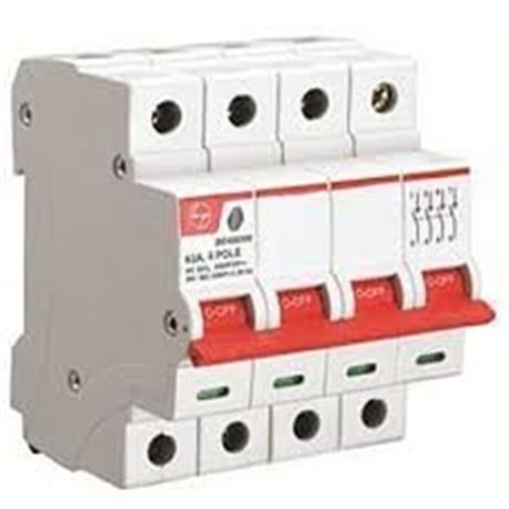 L&T, 100A, 4 Pole ISOLATER 