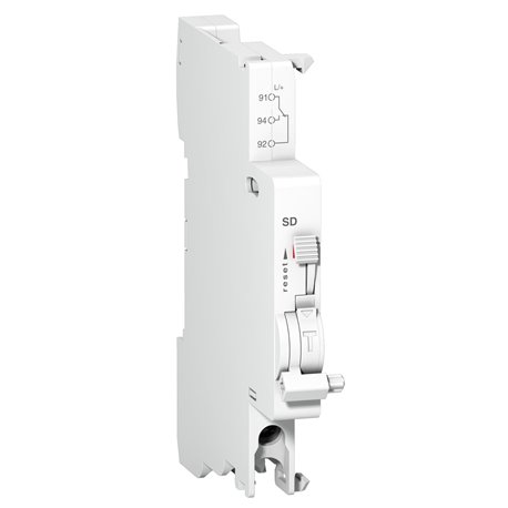 SCHNEIDER, 0.5 Module Width, Alarm Switch for MCB