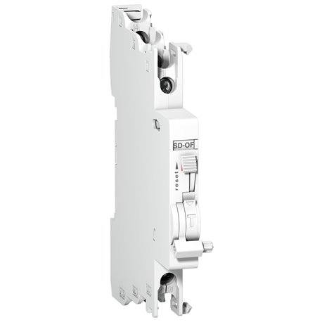 SCHNEIDER, 0.5 Module Width, Indication OFF+SD/OFF Auxiliaries Switch for MCB