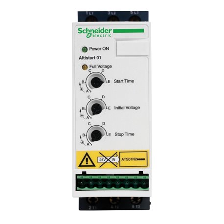 SCHNEIDER, 6A, 1.5kW, 3 Phase, ATS01 SOFT STARTER