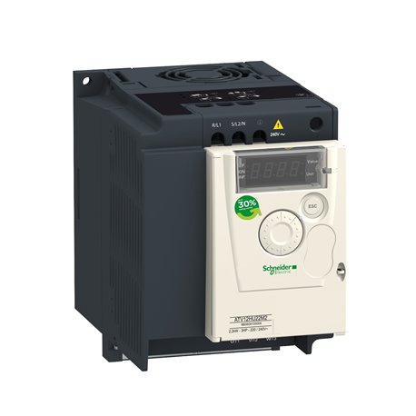 SCHNEIDER, 7.5A, 1.5kW, 1 Phase, Altivar12 VFD