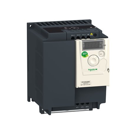 SCHNEIDER, 16.7A, 4kW, 3 Phase, Altivar12 VFD