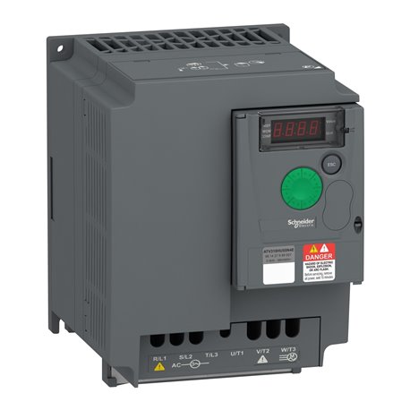 SCHNEIDER, 12.6A, 5.5kW, 3 Phase, Altivar310 VFD