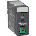 SCHNEIDER, 24V AC, 10A, LTB+LED, Zelio RXG Interface PLUG-IN RELAY