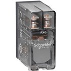 SCHNEIDER, 230V AC, 5A, Clear, Zelio RXG Interface PLUG-IN RELAY