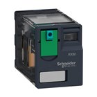 SCHNEIDER, 12V DC, 3A, Zelio RXM MINIATURE PLUG-IN RELAY