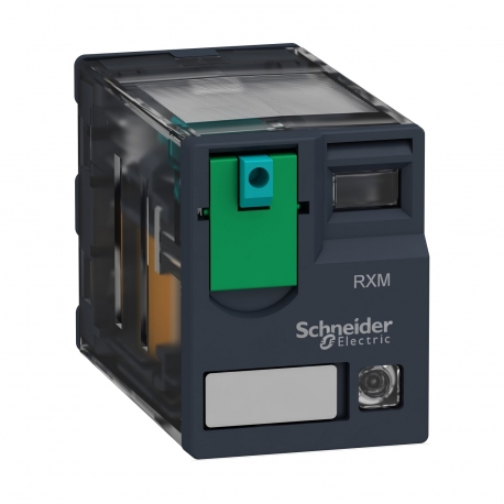 SCHNEIDER, 120V AC, 12A, Zelio RXM MINIATURE PLUG-IN RELAY