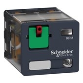 SCHNEIDER, 24V AC, 15A, Zelio RPM POWER PLUG-IN RELAY