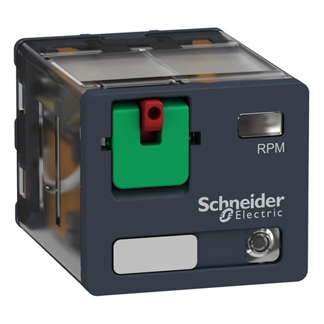 SCHNEIDER, 24V AC, 15A, Zelio RPM POWER PLUG-IN RELAY