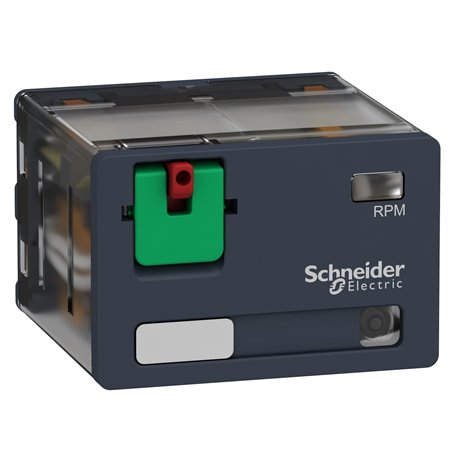 SCHNEIDER, 24V AC, 15A, Zelio RPM POWER PLUG-IN RELAY